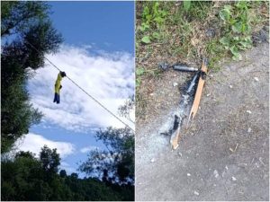 Vandalizam kod Livna: Zapaljene zastave BiH